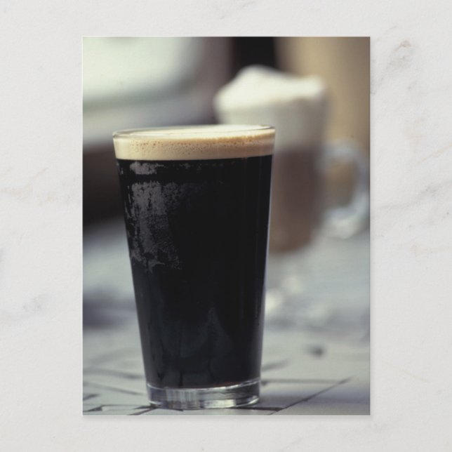 Cartão Postal Irlanda. Cerveja preta. (Frente)
