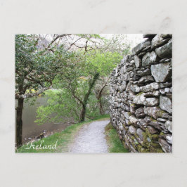 Cartão Postal Irlanda, County Cork, Stone Wall, Fotografia,