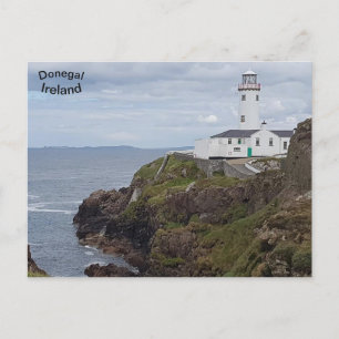 Cartão Postal Irlanda, Fanad Lighthouse, Donegal, Irlanda.