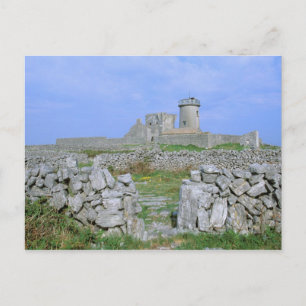 Cartão Postal Irlanda, Inishmore, Ilha Aran, Dun Aengus Fort