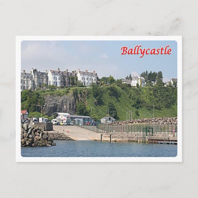 Cartão Postal Irlanda norte - Ballycastle - (Frente)