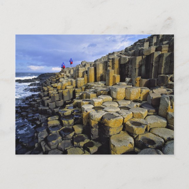 Cartão Postal Irlanda norte, County Antrim, Giant's (Frente)