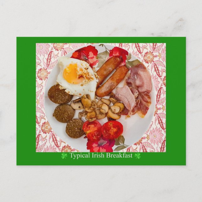 Cartão postal irlandês (Frente)