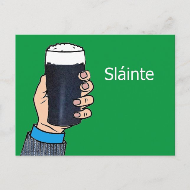 Cartão postal irlandês (Frente)