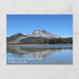 Cartão Postal Irmã do Sul em Sparks Lake, Oregon