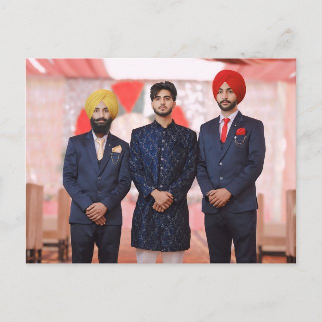 Cartão Postal irmão índio (Frente)