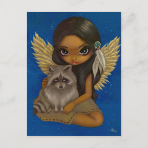 Cartão postal "Irmão Raccoon"