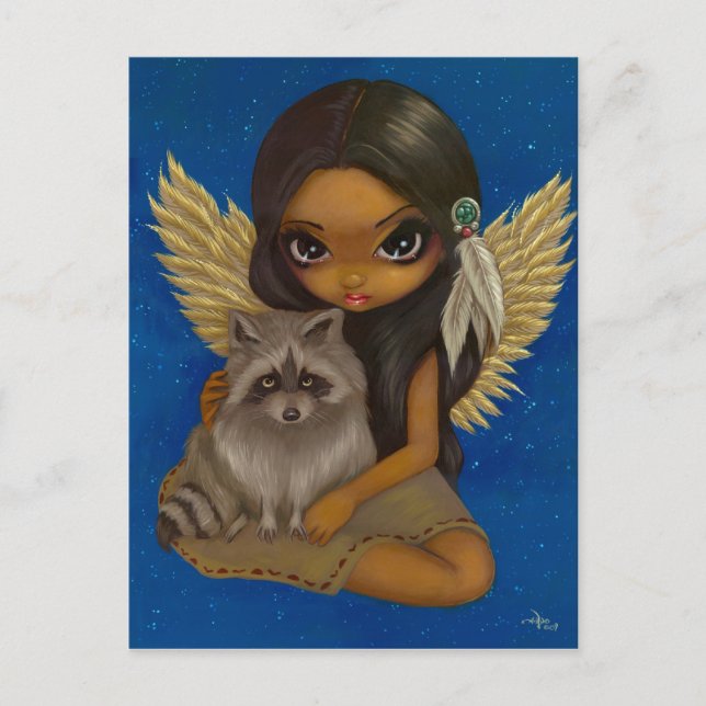 Cartão postal "Irmão Raccoon" (Frente)