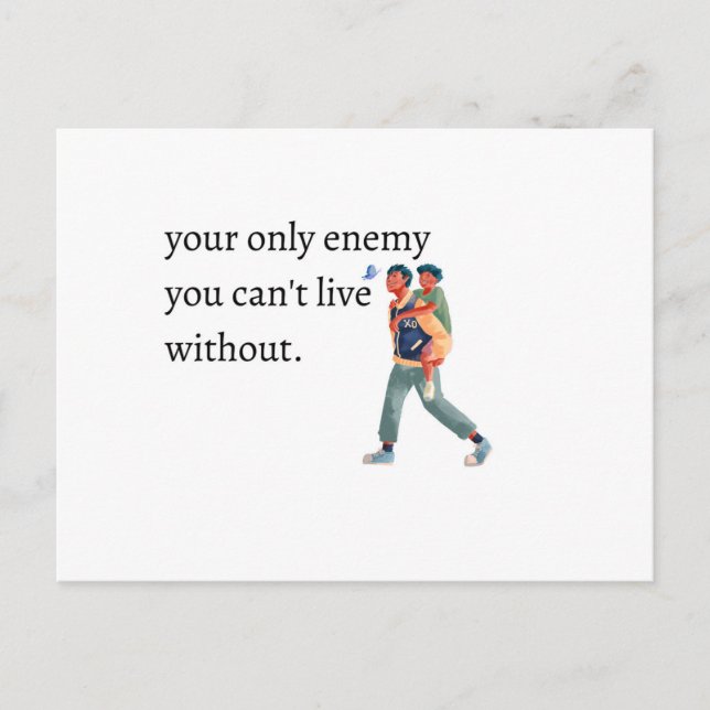 Cartão Postal Irmãos do Dia Nacional dos Irmãos (Frente)