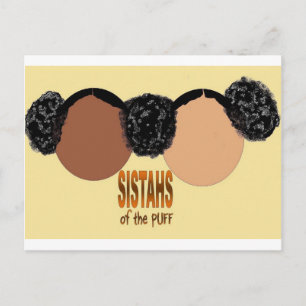 Cartão Postal Irmãs do Puff