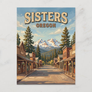 Cartão Postal Irmãs Oregon