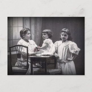 Cartão Postal Irmãs Vintage