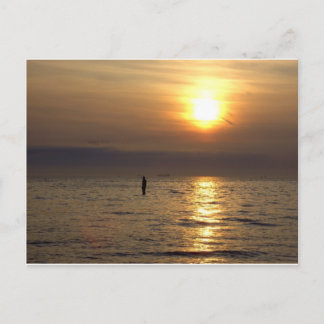 Cartão Postal Iron Man Scultion, Crosby, Liverpool UK