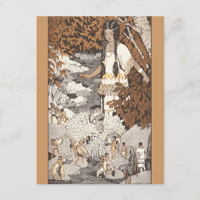 Cartão postal Iroquois Morning Star (Frente)