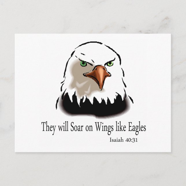 Cartão Postal Isaiah 40 31 (Frente)