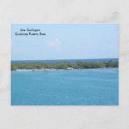 Cartão Postal Isla Guilligan Guanica P.R.