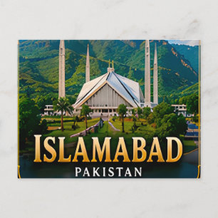 Cartão Postal Islamabad Paquistão Portal do Himalaia 🏔️