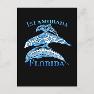 Cartão Postal Islamorada Férias nas Florida Keys Golfinhos Triba