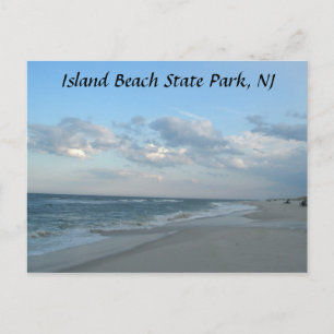 Cartão Postal Island Beach State Park, NJ Postcard