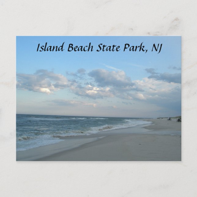 Cartão Postal Island Beach State Park, NJ Postcard (Frente)