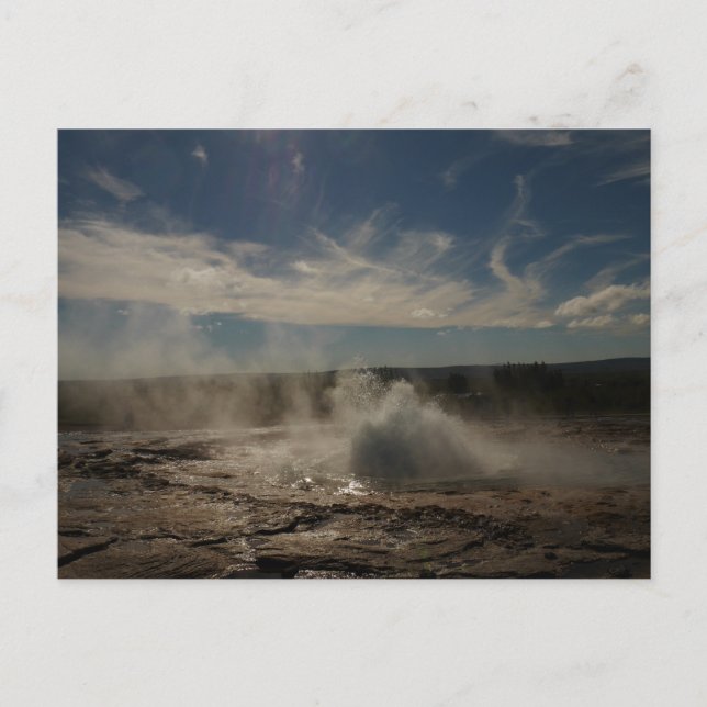 Cartão postal islandês (Frente)