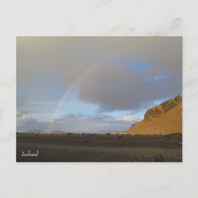 Cartão Postal Islândia (Frente)