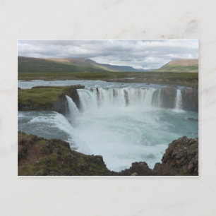 Cartão Postal Islândia Godafoss