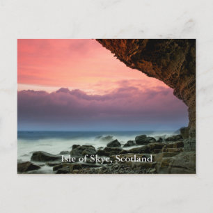 Cartão Postal Isle of Skye, Escócia rotulada