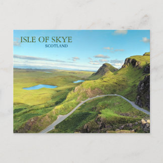 Cartão Postal Isle of Skye, Quiraing, Escócia, Reino Unido