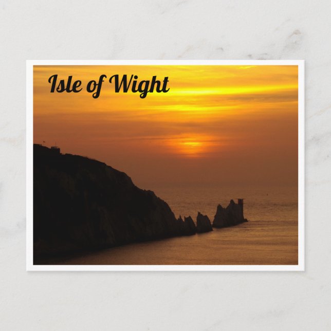 Cartão postal Isle of Wight (Frente)