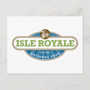 Cartão Postal Isle Royale National Park - Michigan