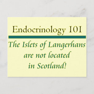 Cartão Postal Islets de Langerhans