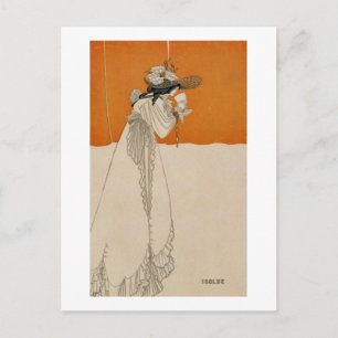 Cartão Postal Isolado, ilustração de "O Estúdio", 1895 (litth