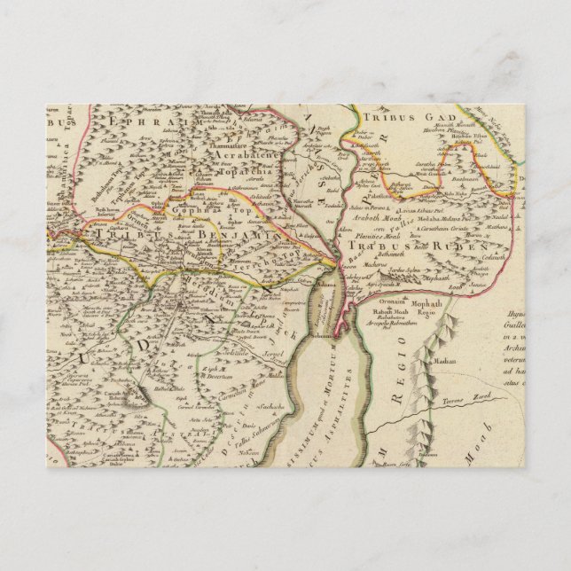 Cartão Postal Israel e Palestina (Frente)