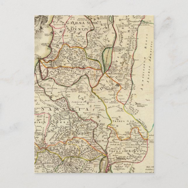 Cartão Postal Israel e Palestina 2 (Frente)