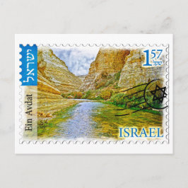 Cartão Postal Israel é um escravo