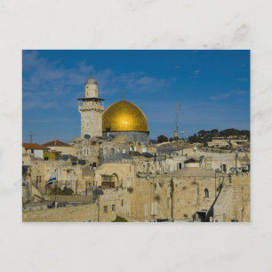Cartão Postal Israel, Jerusalém, Cúpula da Rocha
