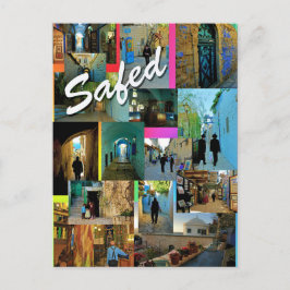 Cartão Postal israel safed Tzfat