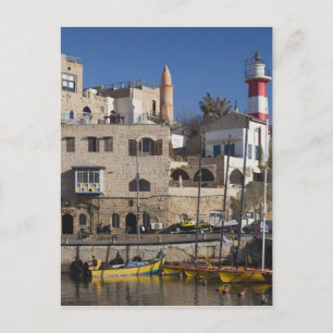 Cartão Postal Israel, Tel Aviv, Jaffa, Porto Antigo de Jaffa