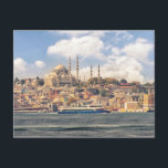 Cartão Postal Istambul<br><div class="desc">Vista da cidade de Istambul do Bósforo</div>