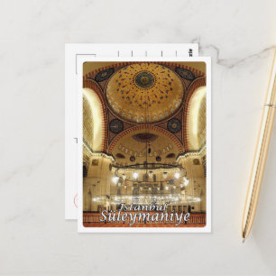 Cartão Postal Istambul - Basilica de Solimano - Turquia -
