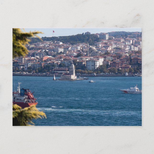 Cartão Postal Istambul Bosphorus (Frente)