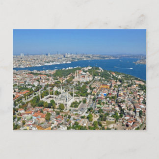 Cartão Postal Istambul - Sultanahmet (Vista aérea)