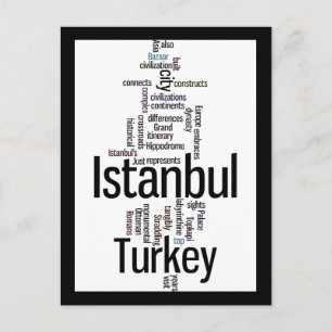 Cartão Postal Istambul Turquia