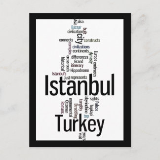 Cartão Postal Istambul Turquia
