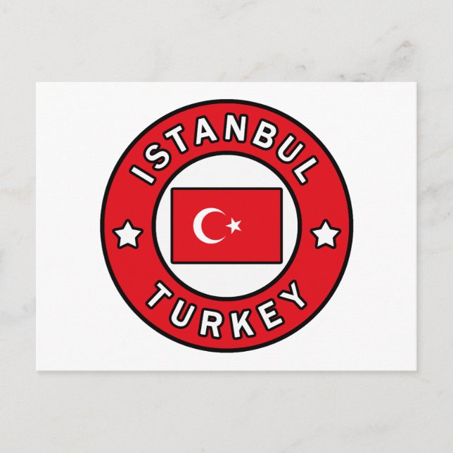 Cartão Postal Istambul Turquia (Frente)