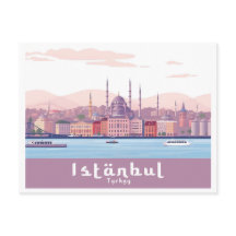 Istambul Turquia Pastel Viagem Design