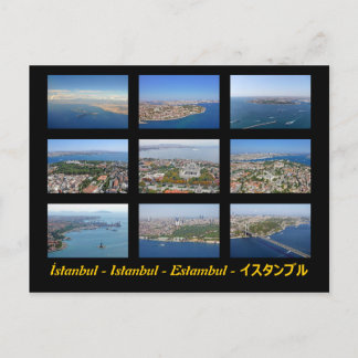 Cartão Postal İstanbul - Istambul - Estambul - イ ス タ ン ブ ル