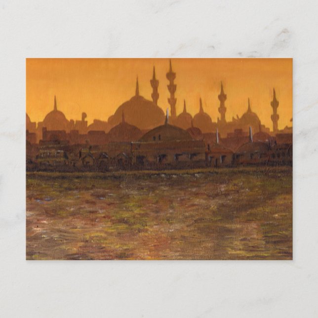 Cartão Postal İstanbul Türkiye / Turquia (Frente)