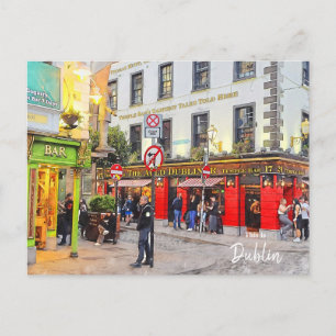 Cartão Postal Isto é Dublin-Irlanda